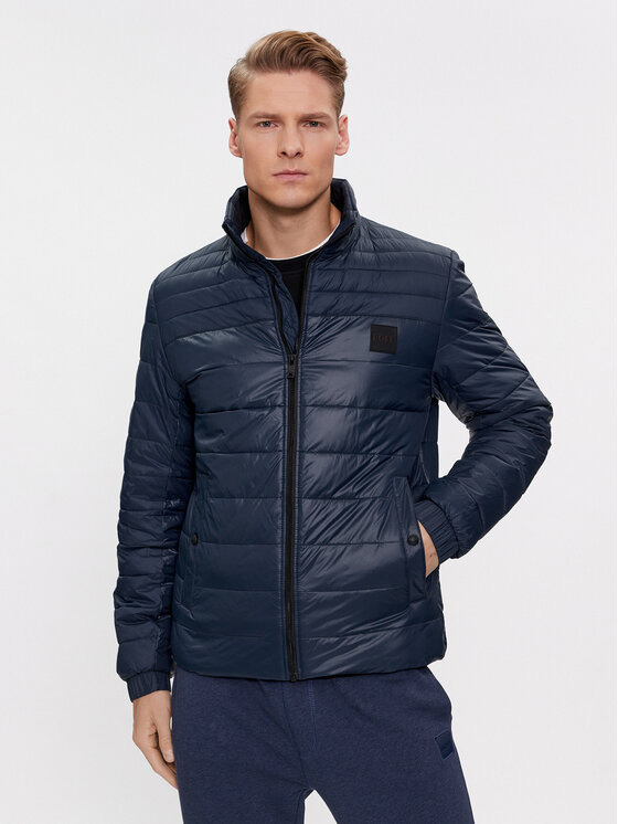 BOSS BOSS Giacca di transizione 50496766 Blu scuro Regular Fit