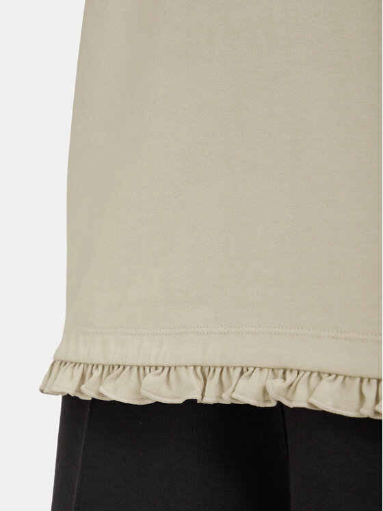 adidas adidas T-Shirt Pleated 3S LG4315 Beige Regular Fit