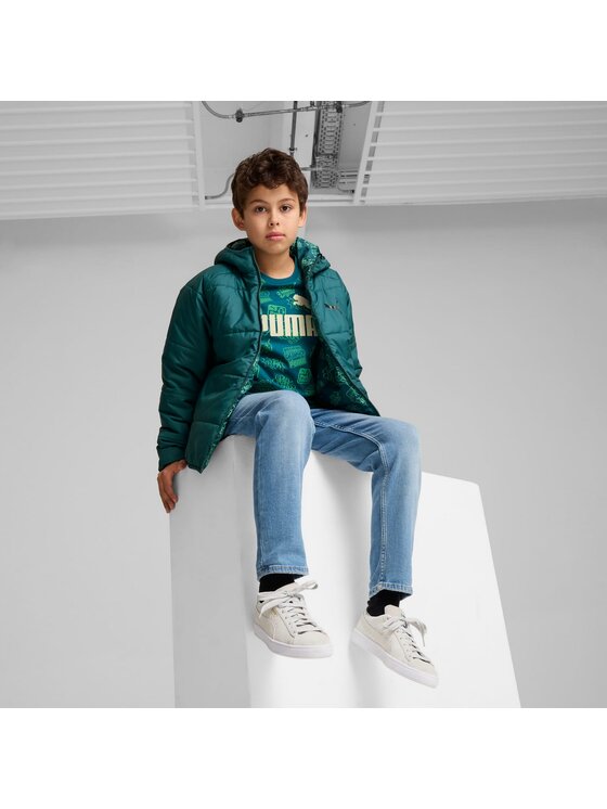 Puma Puma Kurtka przejściowa 682833 Zielony Regular Fit