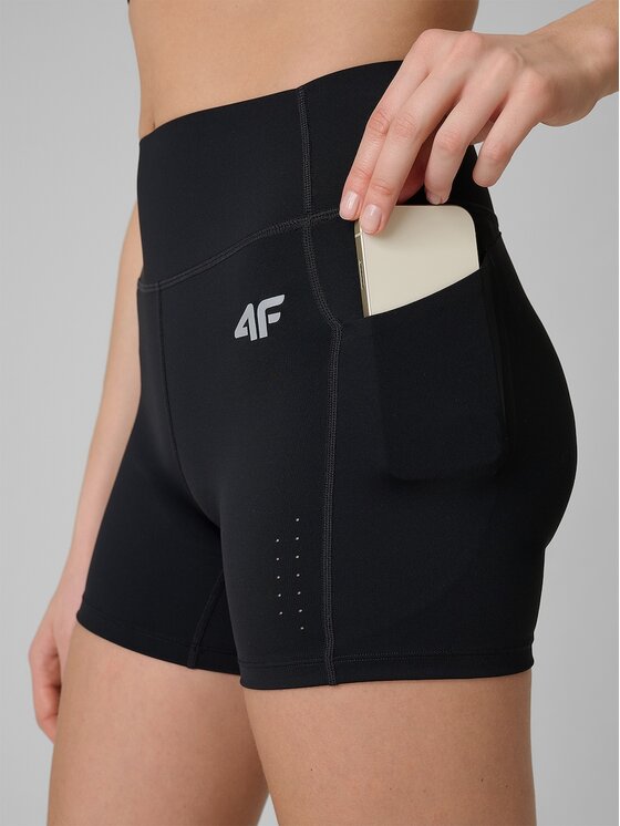 4F 4F Legginsy 4FRSS26TFSTF134-20S Czarny Fitted Fit