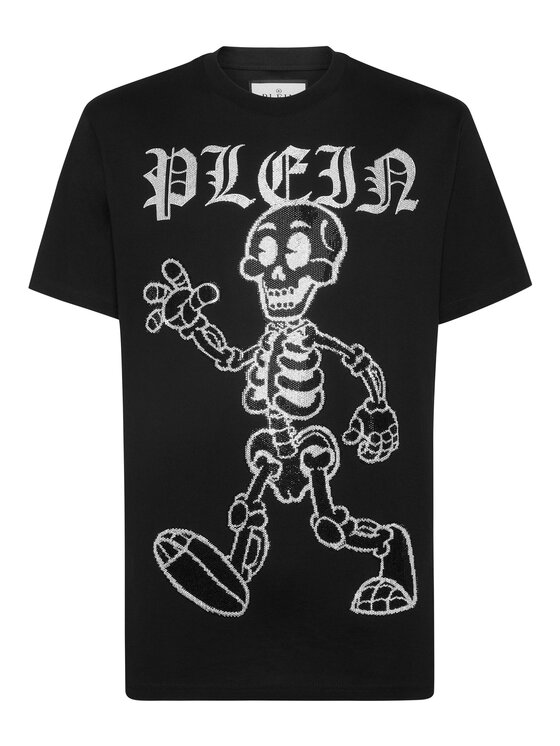 PHILIPP PLEIN PHILIPP PLEIN T-Shirt 15131 Czarny Regular Fit