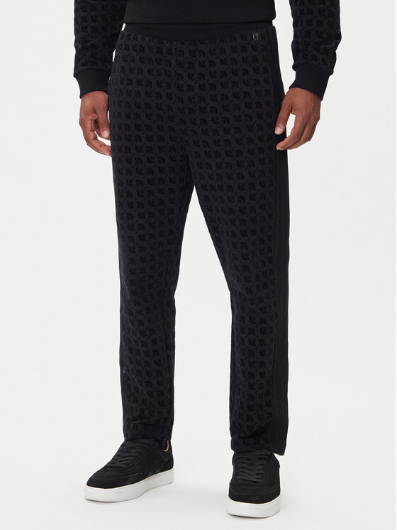 JOOP! JOOP! Spodnji del trenirke 17 JJ-38Tamas 30047446 Črna Regular Fit