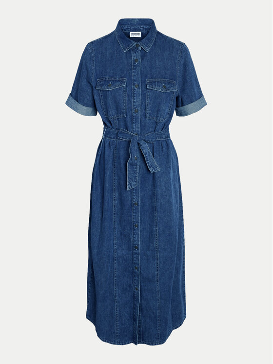 Noisy May Noisy May Φόρεμα τζιν Gret 27030824 Μπλε Loose Fit