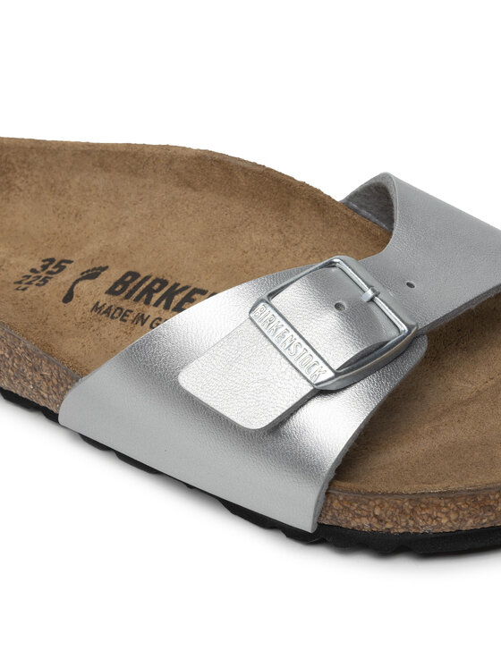 Birkenstock Birkenstock Pantoletten Madrid Bs 0040413 Silberfarben