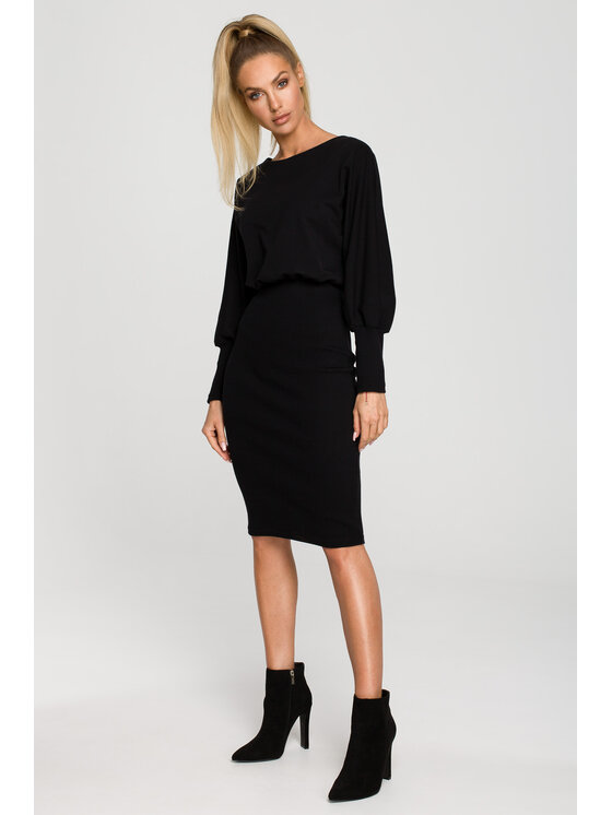 Made of Emotion Vestito da giorno M690 Nero Regular Fit