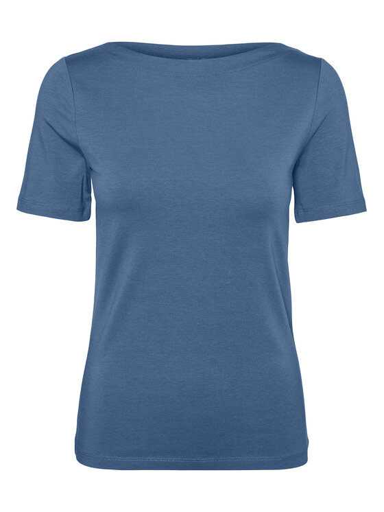 Vero Moda Vero Moda T-Shirt Panda 10231753 Modrá Regular Fit
