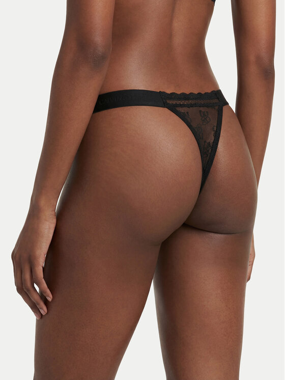 HUGO HUGO Stringi 50557225 Czarny