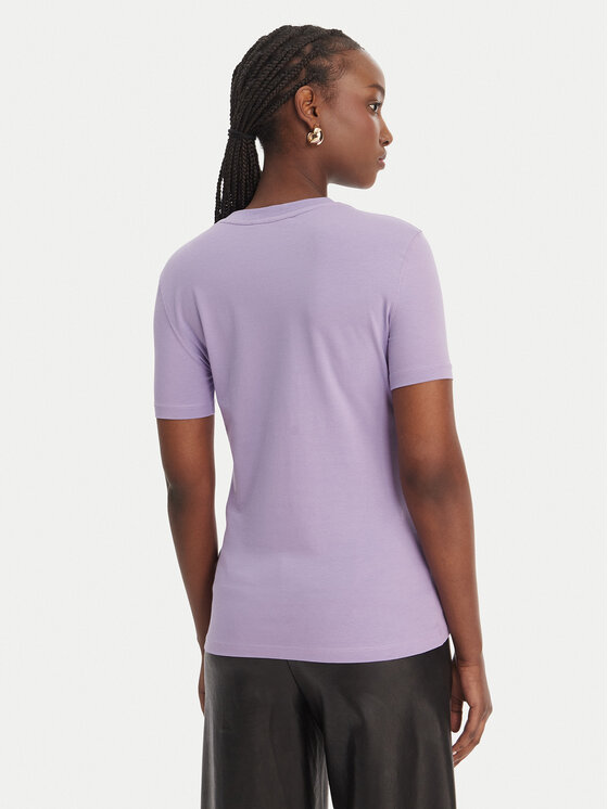 Versace Jeans Couture Versace Jeans Couture T-Shirt 80HAHE01 CJ02E Violett Slim Fit