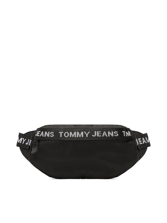 Borsetă Tommy Jeans Tjm Essential Bum Bag AM0AM10902 Negru