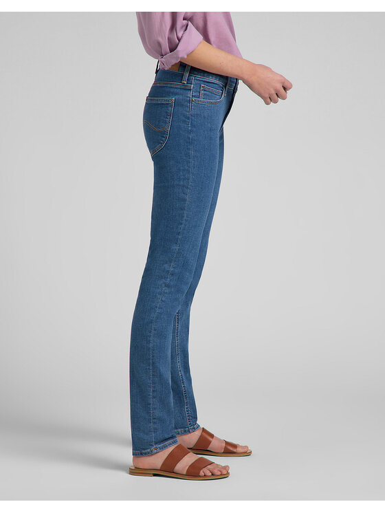 Lee Lee Jeansy ELLY Niebieski Slim Fit
