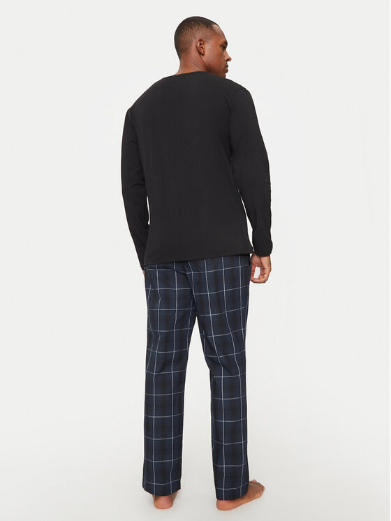 BOSS Boss Pidžama 50527541 Tamnoplava Relaxed Fit