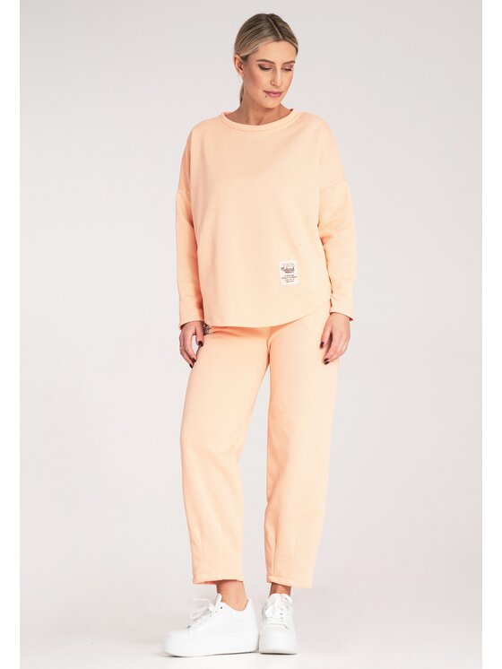 FIGL FIGL Komplet dresowy M1125 Pomarańczowy Regular Fit