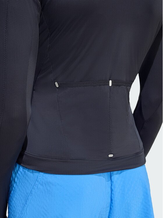 adidas adidas Kurtka do biegania 158654 Czarny Fitted Fit