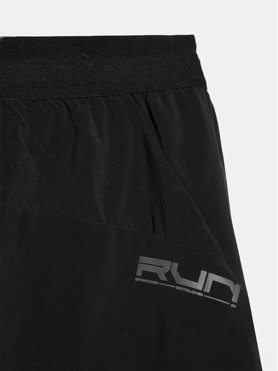 4F 4F Спортивні шорти 4FWSS24TFSHM489 Чорний Regular Fit