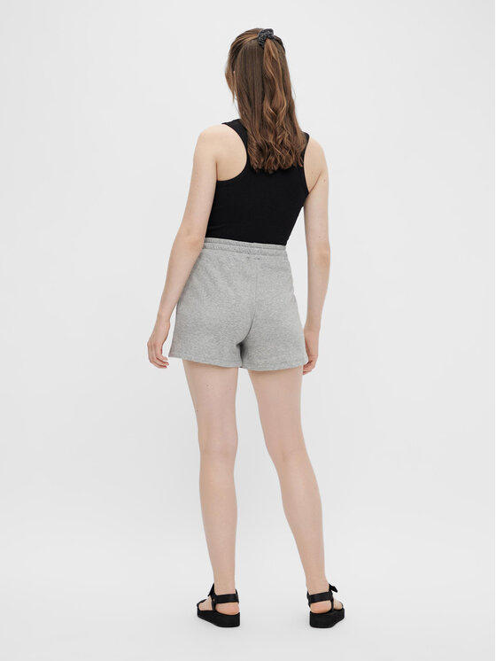 Pieces Pieces Sportshorts Chilli Summer 17118868 Grau Regular Fit