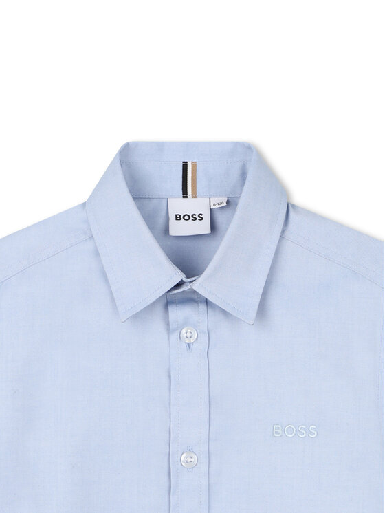 BOSS BOSS Koszula J53160 D Błękitny Regular Fit