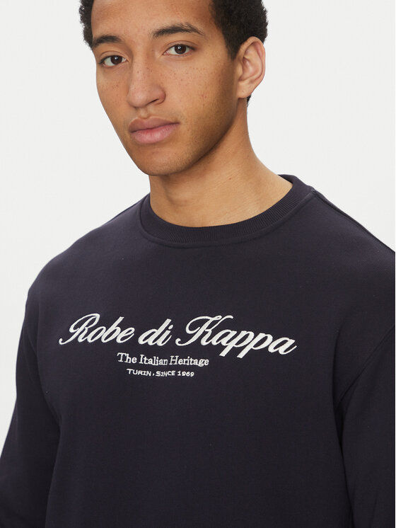 Robe di Kappa Robe di Kappa Majica dugih rukava Robe Giovani 641411W Tamnoplava Regular Fit