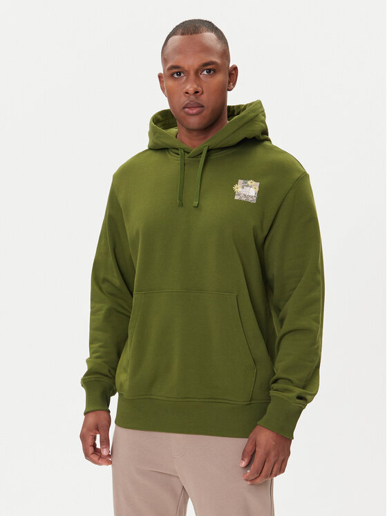 The North Face The North Face Bluză Connect NF0A8E40 Verde Relaxed Fit