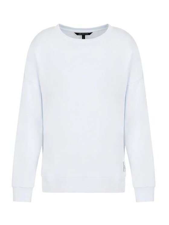Armani Exchange Armani Exchange Mikina 3LYM27 YJ5VZ 1100 Bílá Slim Fit