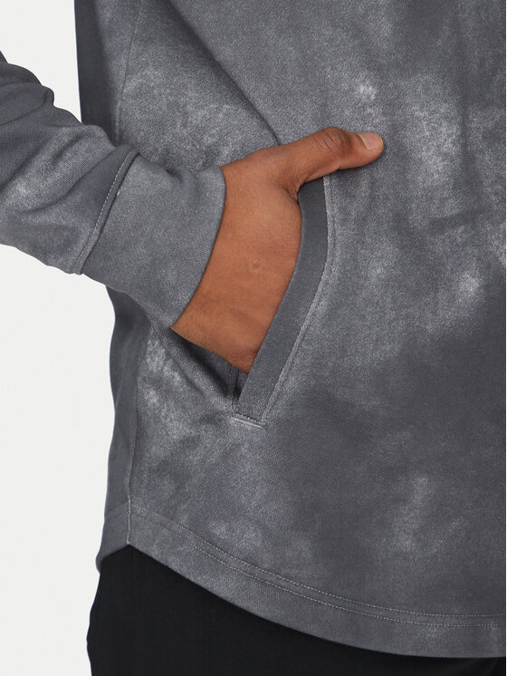 Under Armour Under Armour Felpa Rival Terry Printed 1390138 Grigio Relaxed Fit