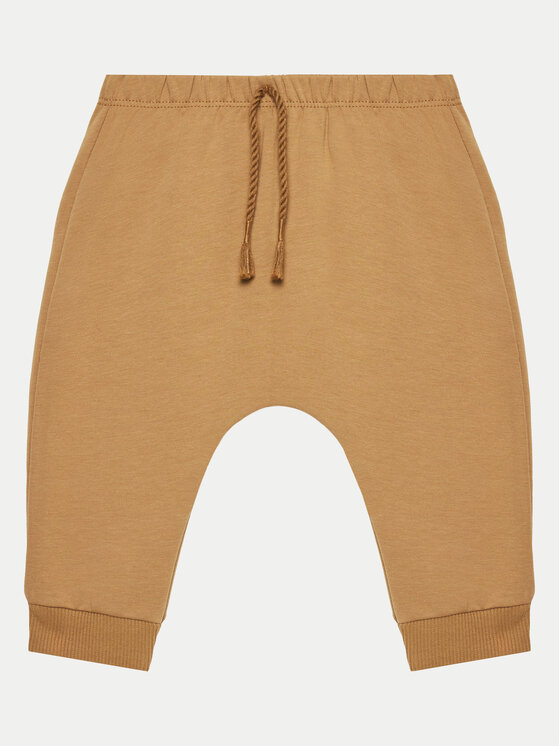 Chłopięce Spodnie dresowe United Colors Of Benetton, Rozmiar 74, Brązowe, 35Q2AF023
