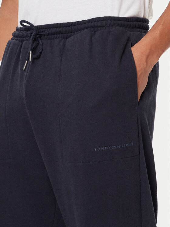 Tommy Hilfiger Tommy Hilfiger Melegítő alsó UM0UM03627 Kék Regular Fit