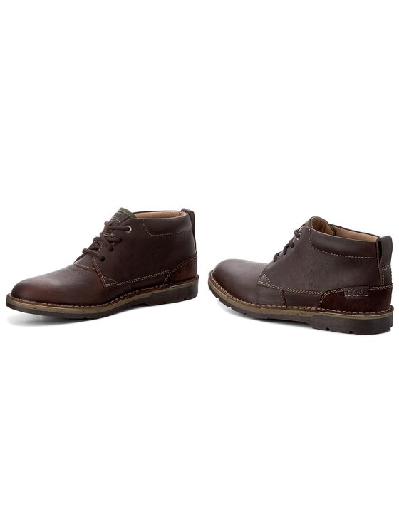 Clarks edgewick hot sale mid brown