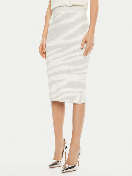 Liu Jo Liu Jo Gonna midi TF4217 MS49I Bianco Regular Fit
