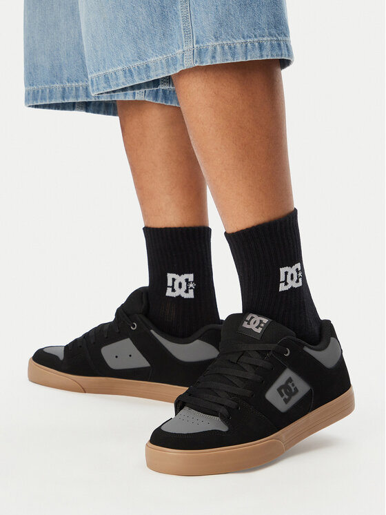 DC Shoes DC Shoes Sneakersy EO Pure DC01782009 Czarny
