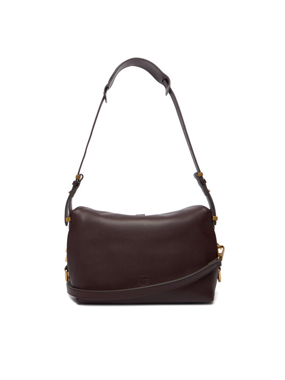 PINKO PINKO Дамска чанта Saddle Baguette Mini AI 25-26 PLTT 105895 A1ZX Бордо