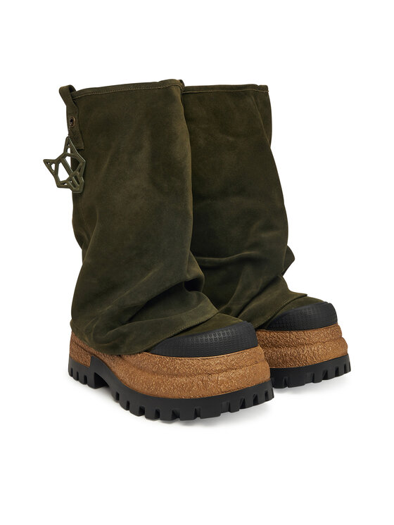 Naked Wolfe Naked Wolfe Stiefeletten Disturb Grün