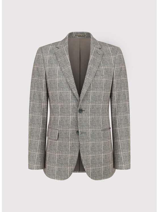 Pako Lorente Pako Lorente Marynarka P26WF-3X-003 Beżowy Slim Fit