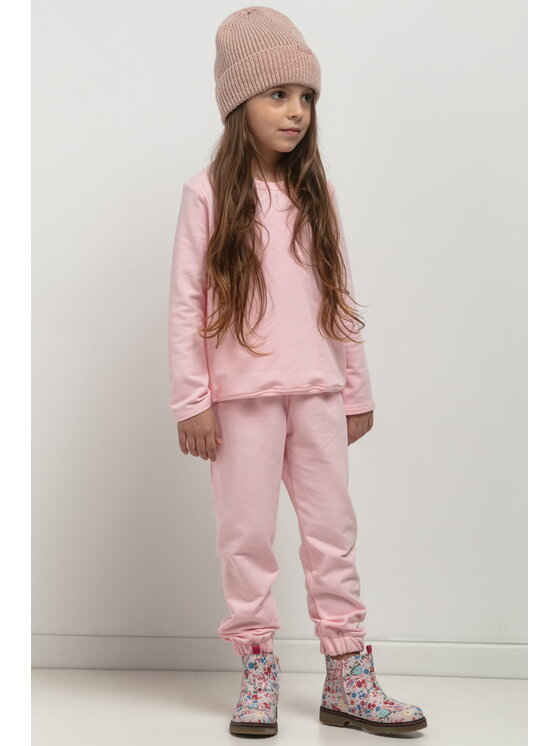 Dziecięce Spodnie dresowe Tessita, Rozmiar 104, Różowe, SPODNIE MMD38/4/140