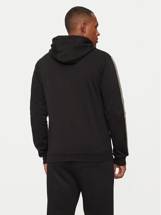 EA7 Emporio Armani EA7 Emporio Armani Суитшърт 6DPM29 PJ9FZ 0200 Черен Regular Fit