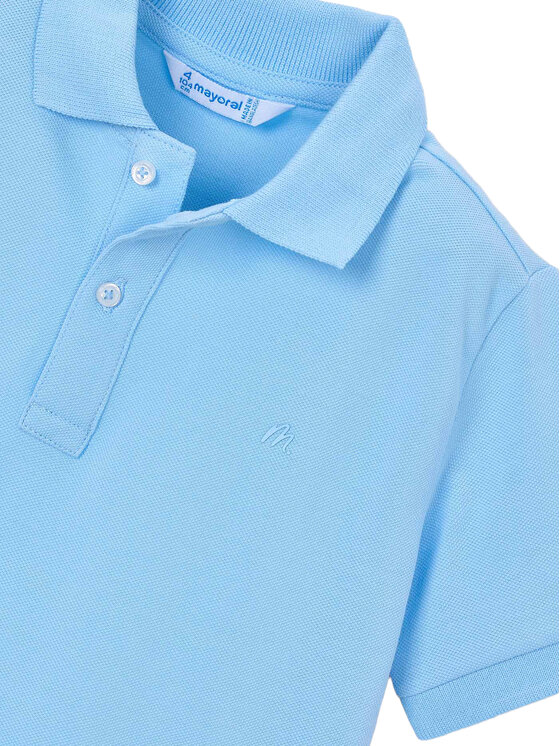 Mayoral Mayoral Polo marškinėliai 150 Žydra Regular Fit