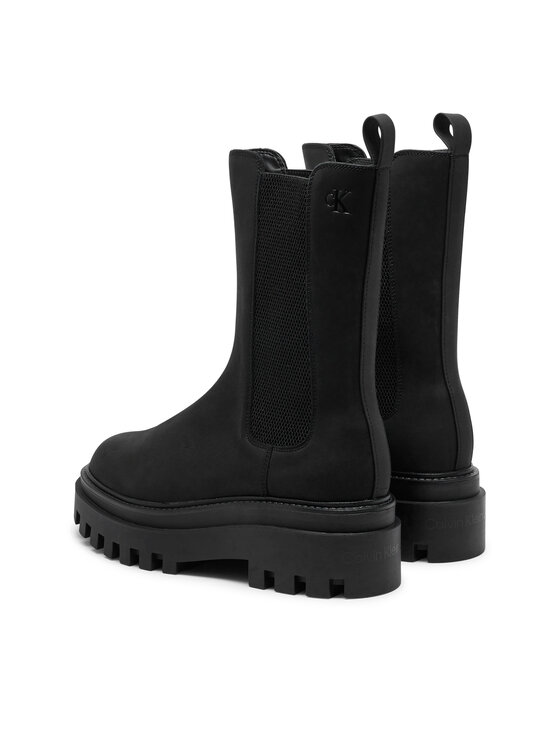 Calvin Klein Jeans Calvin Klein Jeans Klassische Stiefeletten YW0YW01684 Schwarz