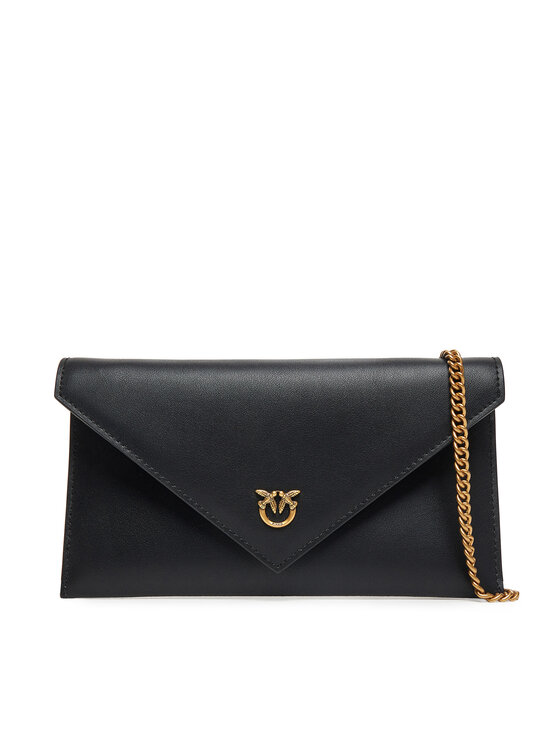 PINKO Torebka Flat Purse Mini AI 25-26 PCPL 105347 A0F1 Czarny