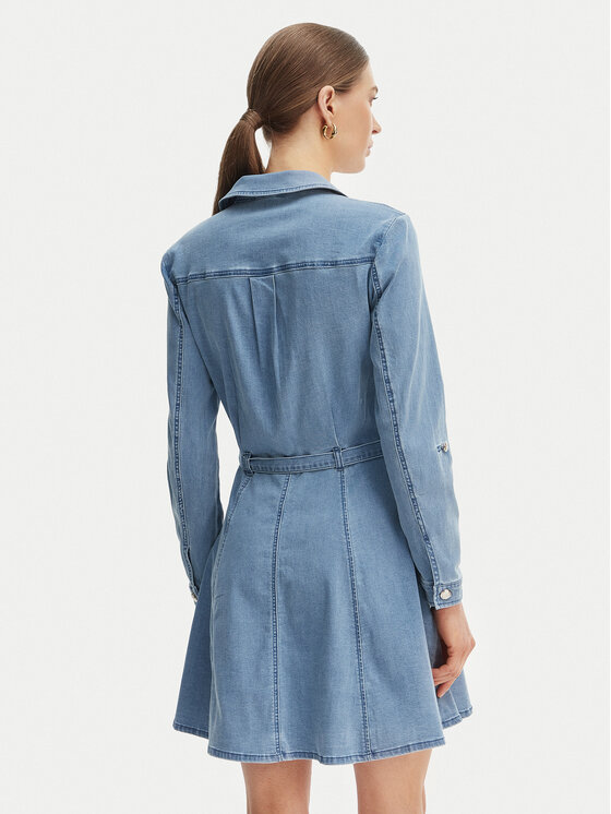 Morgan Morgan Džinsa kleita 261-RODEX Zils Slim Fit