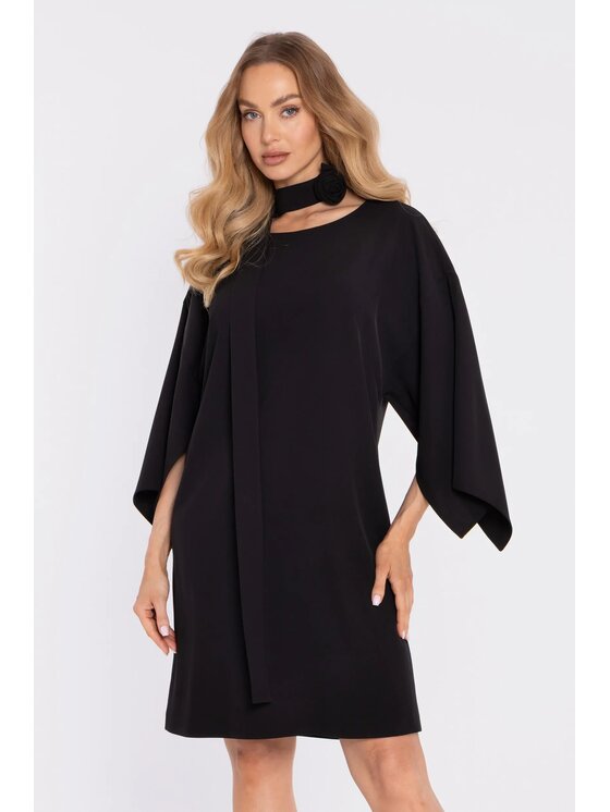 Made of Emotion Made of Emotion Abito da cocktail M908 Nero A-Line Fit