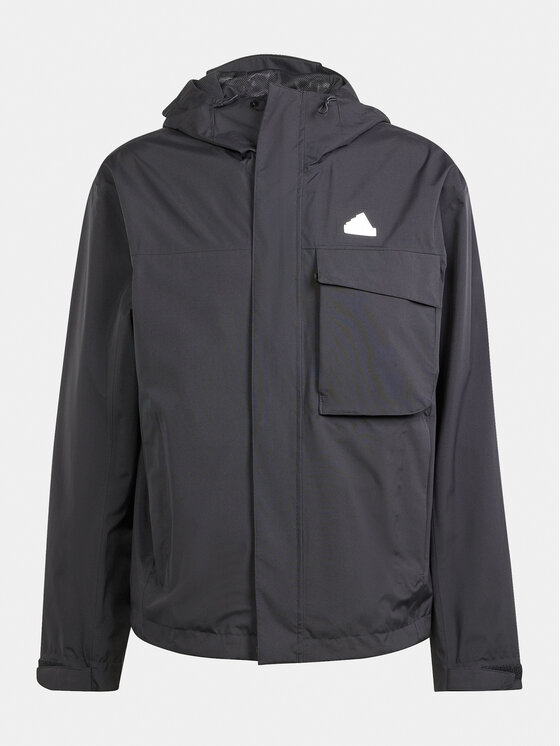 adidas adidas Neperšlampanti striukė City Escape IN7192 Juoda Regular Fit