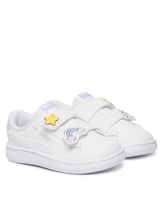 Puma Puma Сникърси Puma Smash 3.0 Badges V Inf 397287 10 Бял