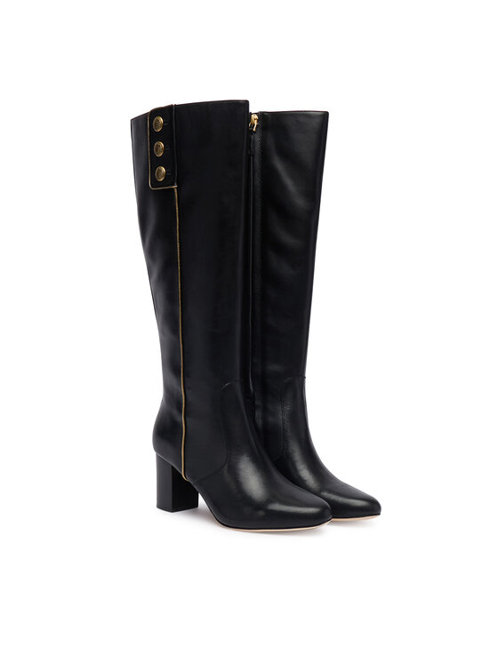 LAUREN RALPH LAUREN LAUREN RALPH LAUREN Kozaki 802980067001 Czarny