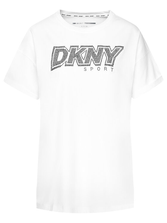 DKNY Sport TShirt DP0T7477 Bílá Relaxed Fit Modivo.cz