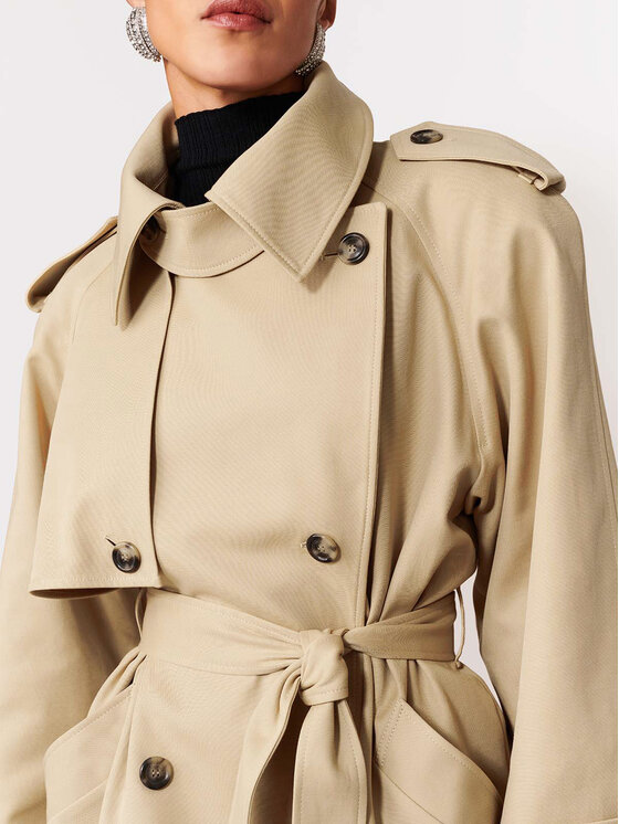 La Mania La Mania Trench GREG Beige Basic Fit