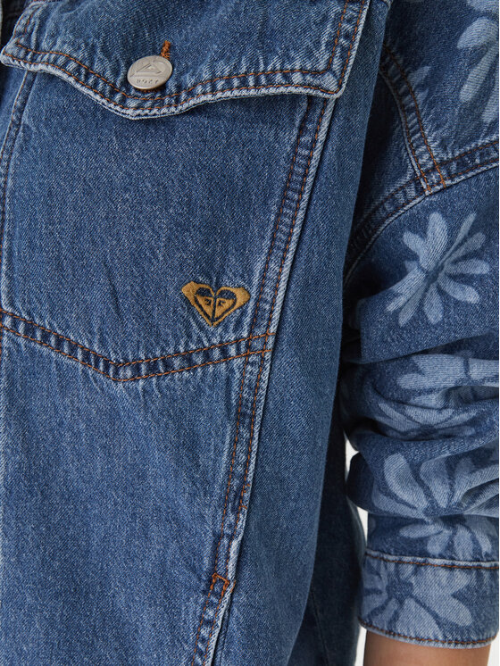 Roxy Roxy Jeans jakna Salty Horizon ERJJK03700 Modra Regular Fit