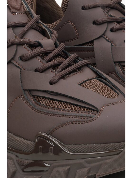 ES8 ES8 Sneakersy ER00114314 Brązowy