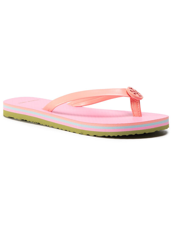 Tory Burch Σαγιονάρες Mini Minnie Flip Flop 76732 Ροζ • Modivo.gr