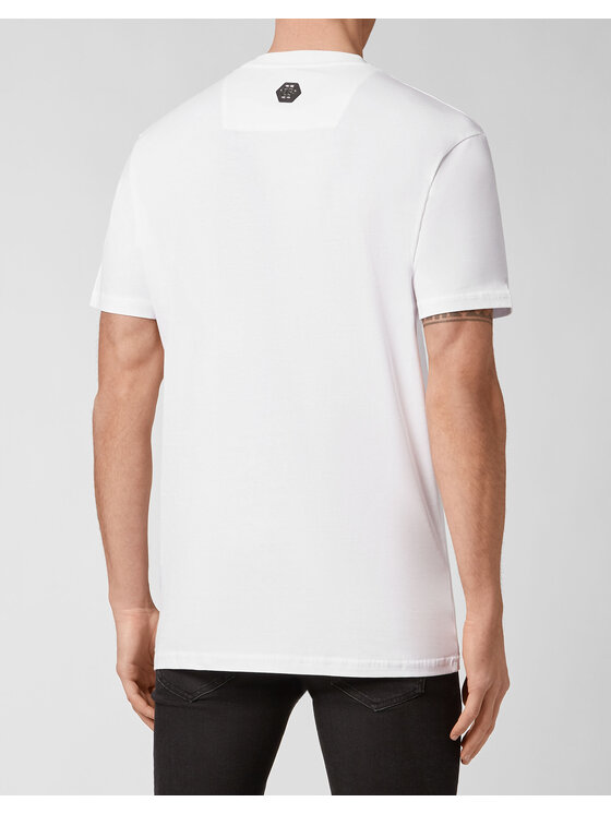 PHILIPP PLEIN PHILIPP PLEIN T-Shirt 7569 Bílá Regular Fit