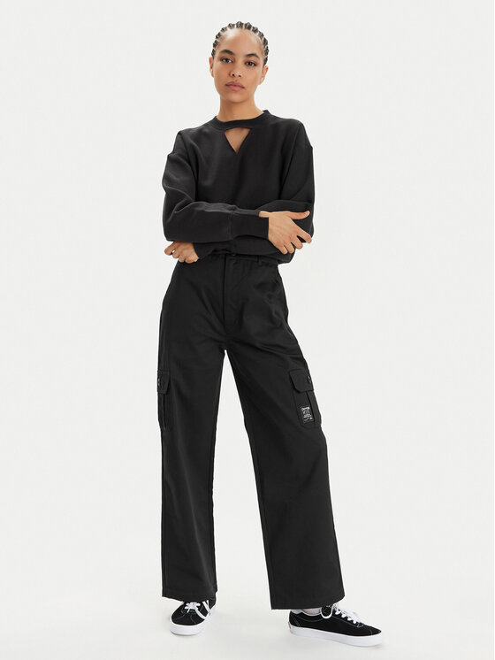 Champion Champion Donji dio trenerke 117201 Crna Relaxed Fit