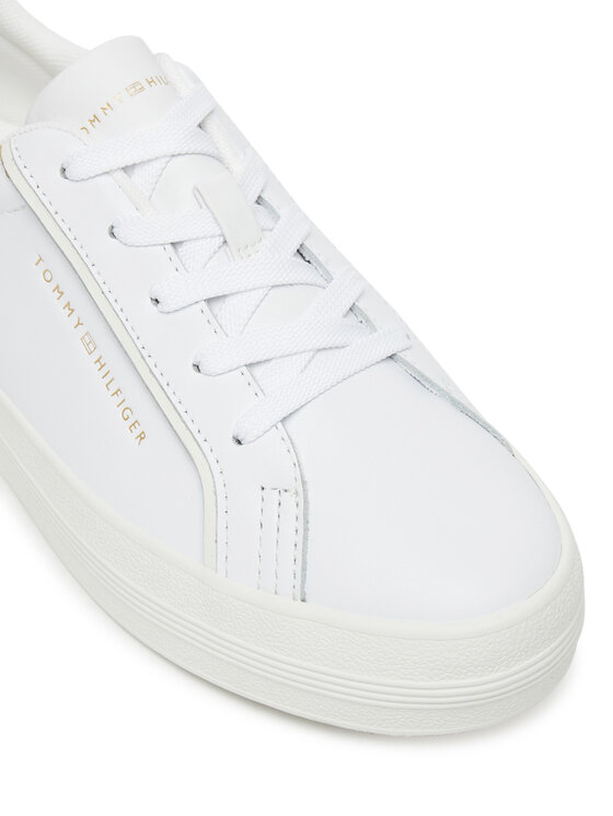 Tommy Hilfiger Tommy Hilfiger Sneakersy Essential Vulc Sneaker FW0FW08757 Biały